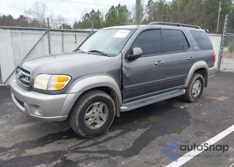 2004 Toyota Sequoia Sr5 V8 from USA, damaged, VIN 5TDBT44A94S226762